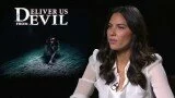 Olivia Munn gets into character