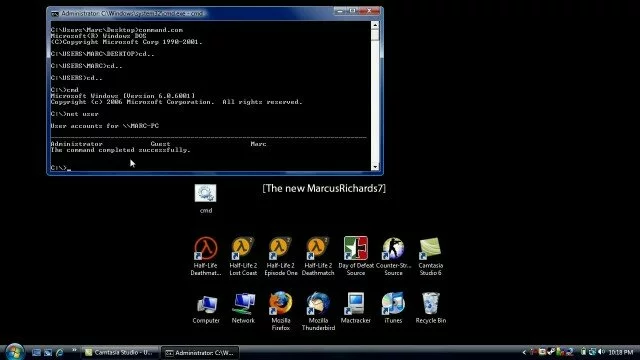 How to: Recover lost Windows passwords using command prompt.