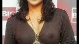 Vidya Balan Hot Boob Show | BRA Less In Public